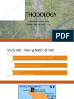 Penang National Park Travel Cost Methodology