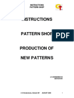 Pattern Shop Instructions