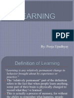 Learning 1