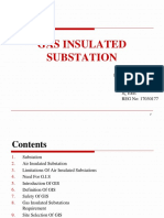 Gas Insulated Substation: by Shuhaib Nassar Roll No: 46 S EEE REG No: 17030177