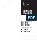 Icom f3 f4 Service Manual PDF