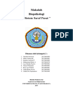 Makalah Biopsikologi Sistem Saraf Pusat