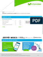 Estado de Cuenta: Hola ENRIQUE JAVIER SUCO QUIMIS Este Es El Resumen de Tu Factura