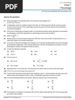 Grade 7 Percentage in PDF