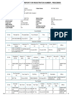 Vehicle History Report