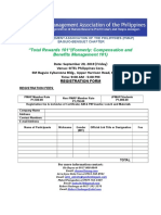 PMAP Seminar Registration Form-Total Rewards 2019