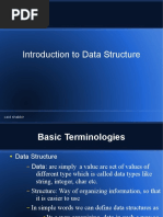 Introduction To Data Structure: Zaid Shabbir