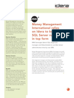 Money Management International Relies On Idera To Keep SQL Server Running in Top Form