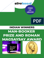 Indian Winners Man-Booker Prize Roman Magsaysay Awards eBook