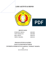 Analisis Aktivitas Bisnis Disusun Oleh