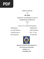 Download SCADA  Seminar Report by Ashutosh Maurya SN42687774 doc pdf