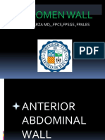 Abdomen Wall: Rex L. Barza MD,, FPCS, FPSGS, Fpales