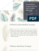 Pemasalahan Pangan Dan Gizi Pada Tingkat Distribusi-KEL. 3 EKOPANG