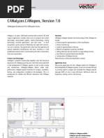 CANalyzer - Canopen DataSheet en