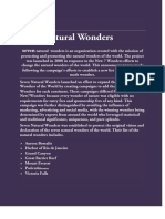 Seven Natural Wonders PDF
