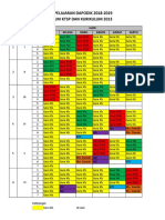 Jadwal Pelajaran Dapodik