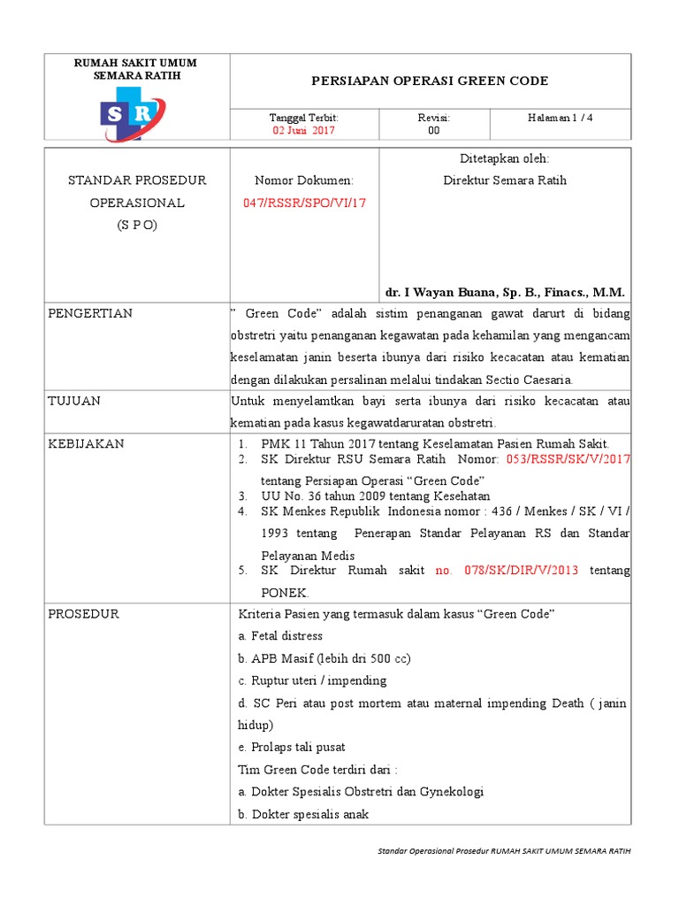 Spo Green Code | PDF | Pengembangan Diri | Kesehatan Holistik
