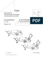 Pompa de Sapa - M740 M.V PDF