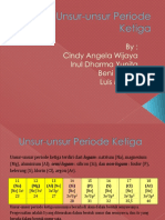 Unsur-Unsur Periode Ketiga