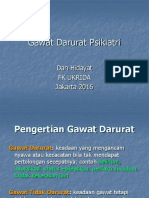 Gawat Darurat Psikiatri 2016