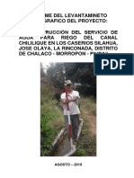 Informe - Levantamientotopograficio