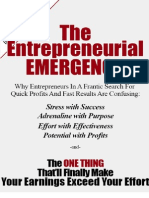 The Entrepreneurial Emergency