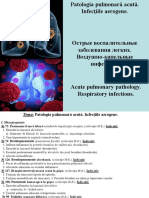 Patologia Pulmonara Acuta. Infectiile Aerogene PDF