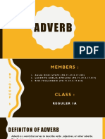 Adverb (Group 5)