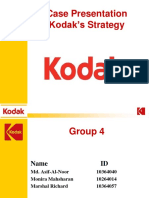 Case Presentation Kodak's Strategy