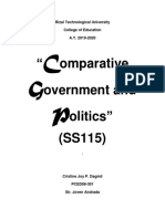 SS115 Comparative Government and Politics