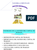 Capital de Trabajo