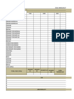 Log Sheet