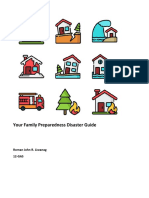 Your Family Preparedness Disaster Guide: Roman John R. Liwanag 12-GAS