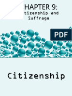 Citizenship and Suffrage