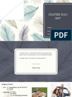 Presentasi Diaper Bag