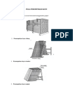 Pola Penumpukan Kayu