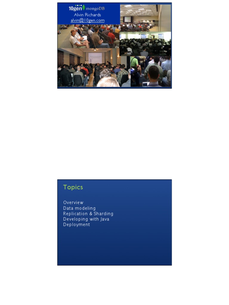 Java MongoDB Data Modeling Guide | PDF | Mongo Db | Relational Model