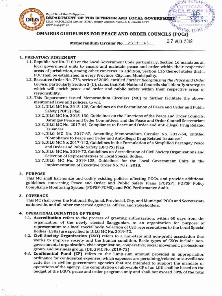 POC Omnibus Rules PDF | PDF