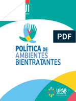Politica de Ambientes Bientratantes PDF