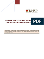 Skema Sertifikasi Pelaksana Tenaga Pemasar Operasional