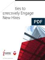 Activities To Effectively Engage New Hires