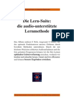 Lernen Auf Meisterniveau - Die Lern Suite: Die Audio-Unterstützte Lernmethode