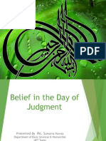 Lecture On Day of Judgment