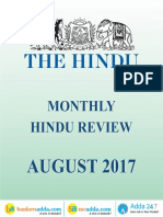 The Hindu Review: August 2017: Adda247 App