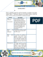 Learning Activity 1 Evidence: Take A Break