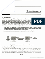 Transformer construction and operation