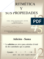 Propiedades de Aritmetica