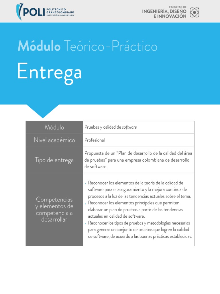 Calidad Software | PDF | Software | Informática y tecnología de la ...