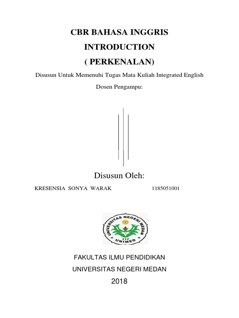 Cbr Bahasa Inggris Kelompok 7 Indonesian Language