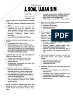 Soal Teori Sim PDF